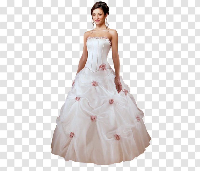 Wedding Dress Ball Gown - Bead Transparent PNG