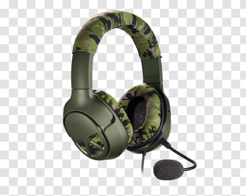 Turtle Beach Ear Force Recon Camo 150 Corporation Headset 50 - Headphones Transparent PNG