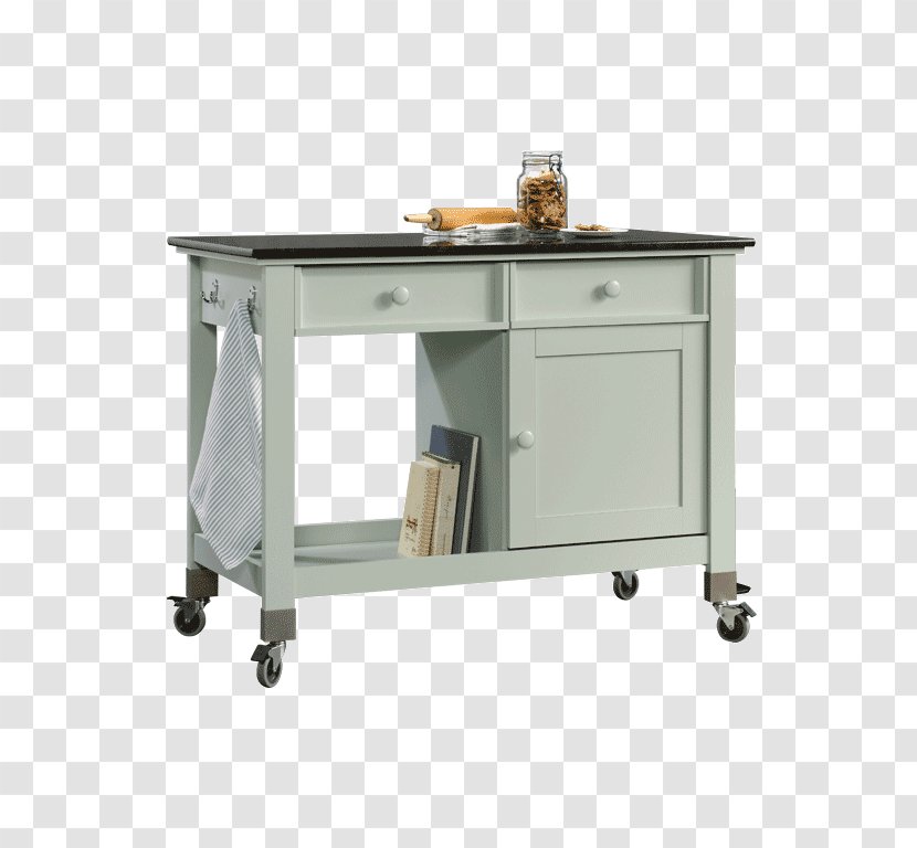 Kitchen Cabinet Table Furniture Living Room - Sauder Woodworking Company Transparent PNG