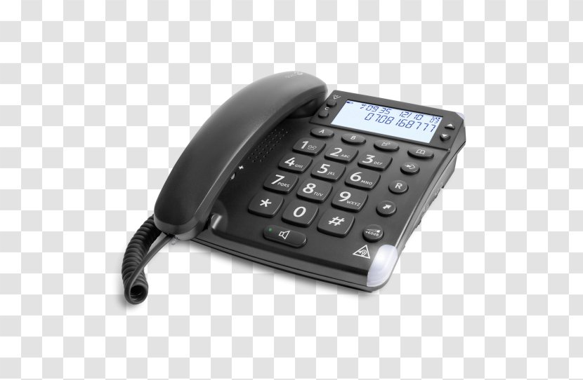 Telephone Home & Business Phones Mobile Handset Speakerphone - Cordless - Landline Transparent PNG