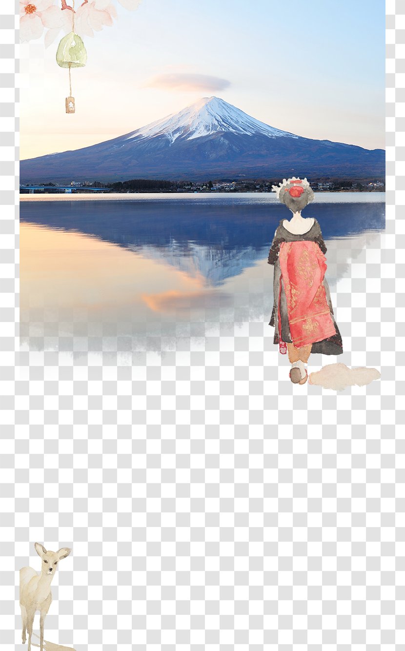 Mount Fuji Tourism Hotel Travel Download - Poster - Japan Transparent PNG
