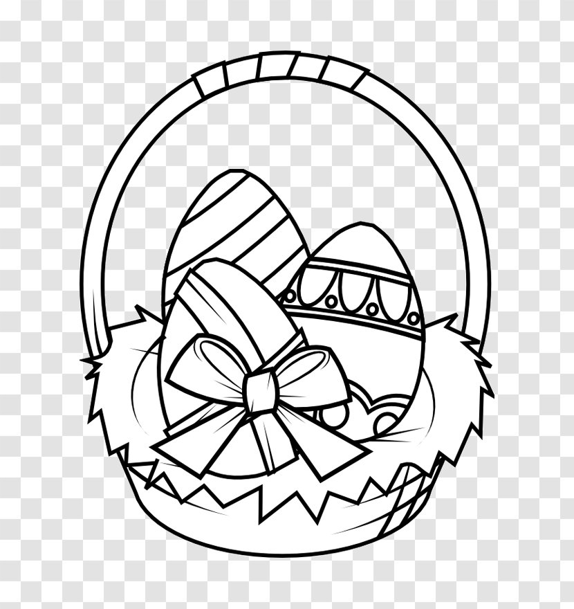 Easter Egg Bunny Drawing - Line Art Transparent PNG