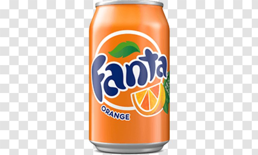 Fanta Fizzy Drinks Diet Coke Coca-Cola Juice - Orange Drink Transparent PNG