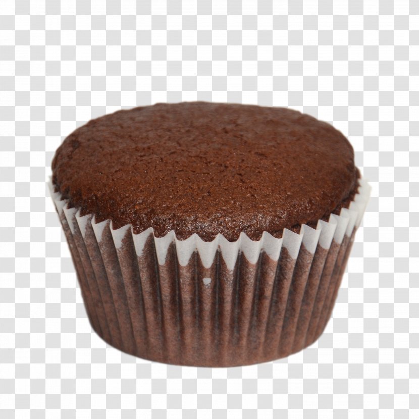 Chocolate Truffle Cupcake Muffin Frosting & Icing Cake - Cup Transparent PNG