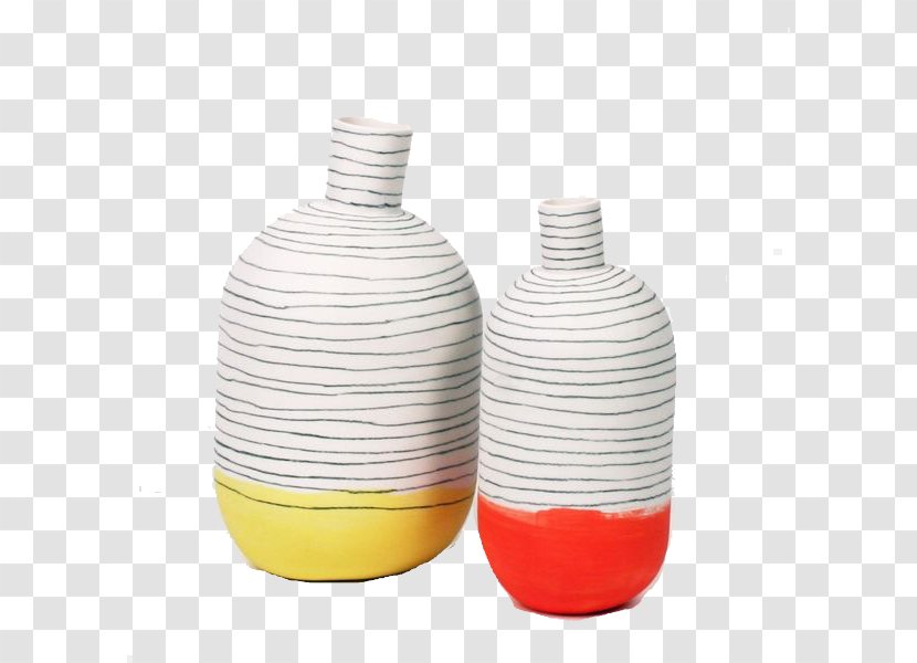 Bottle Vase Ceramic Porcelain Decorative Arts - Bottles Transparent PNG