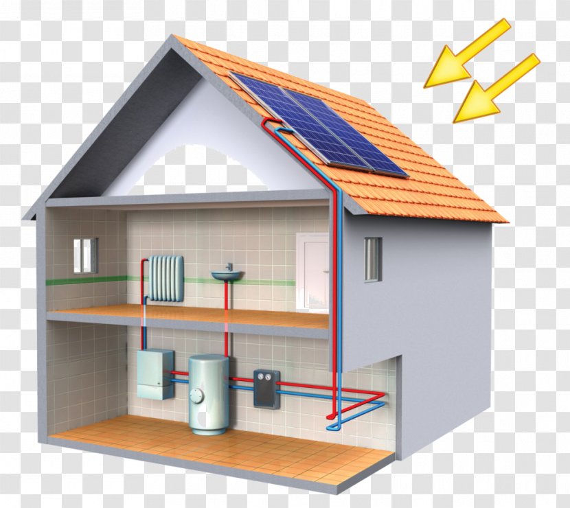 Solar Water Heating Energy Power Thermal - Collector - Hot Transparent PNG