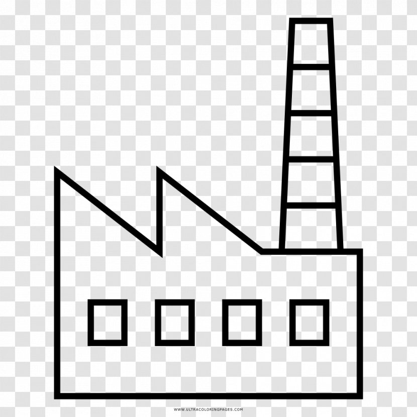 Drawing Factory Industry Coloring Book - Tree - Painting Transparent PNG