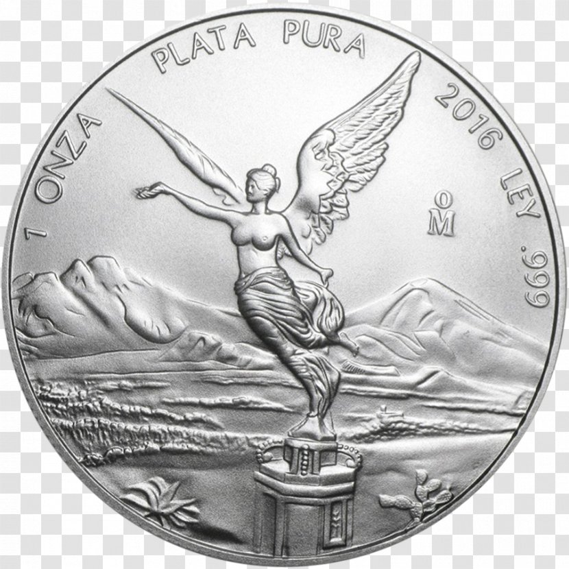 Mexican Mint Libertad Bullion Coin - Peso Transparent PNG
