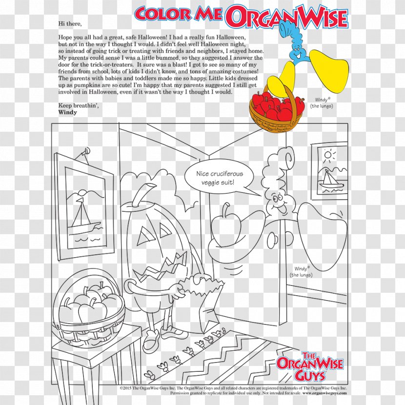 Coloring Book Drawing Diagram Cartoon - Heart - Situation Transparent PNG