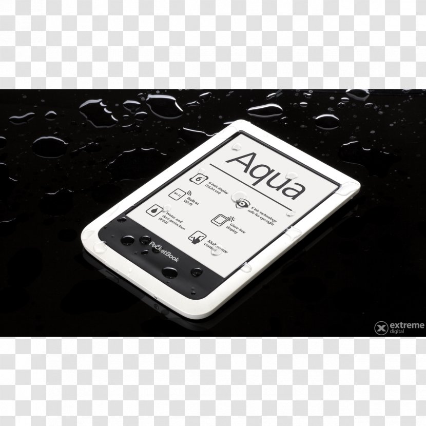 PocketBook 640 Aqua White E-book Reader E-Readers Sony Portable Media Player - Comand Transparent PNG