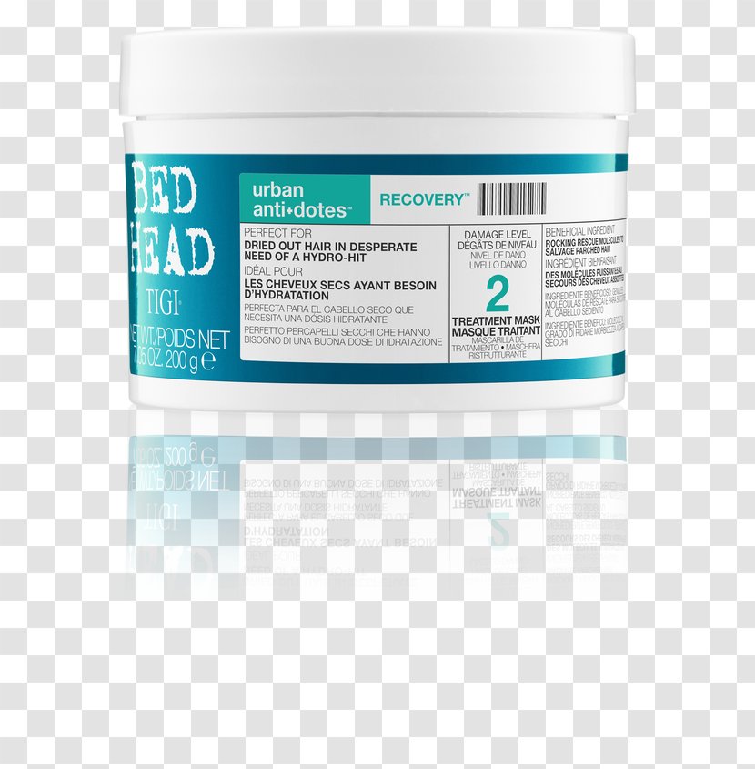 Bed Head Urban Anti-dotes Resurrection Shampoo Antidotes Recovery Hair Mask Transparent PNG