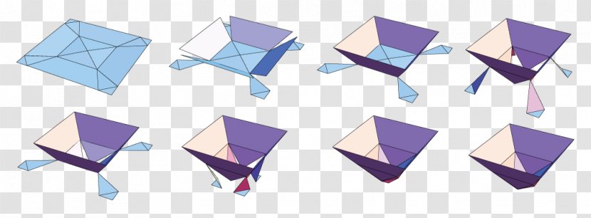 Paper Cup Origami - Lid Transparent PNG