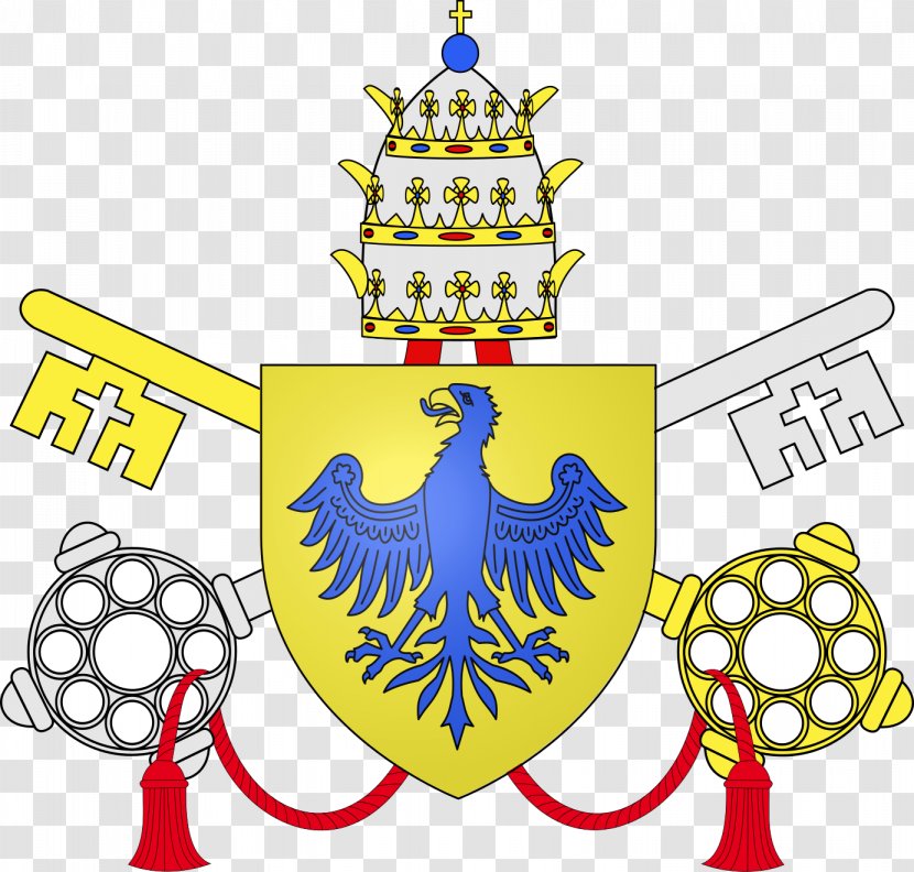 Vatican City Coat Of Arms Pope Papal Coats House Medici - Symbol - Vi Transparent PNG