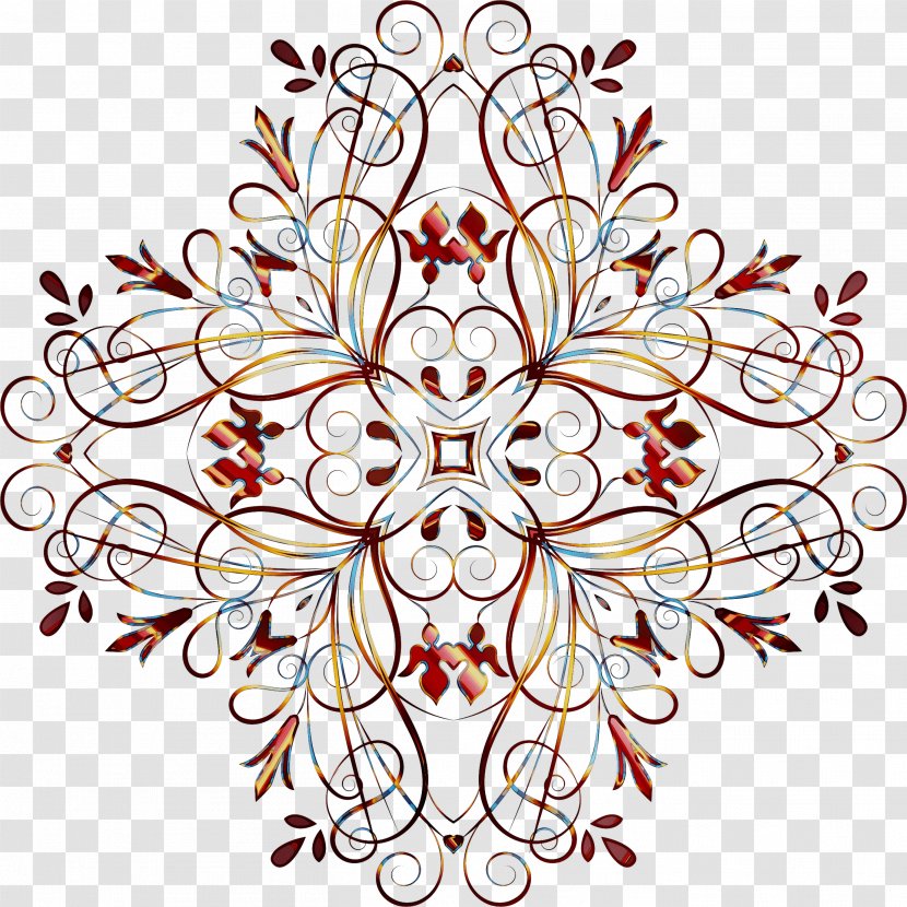 Clip Art Desktop Wallpaper Openclipart Design - Ornament - Floral Transparent PNG