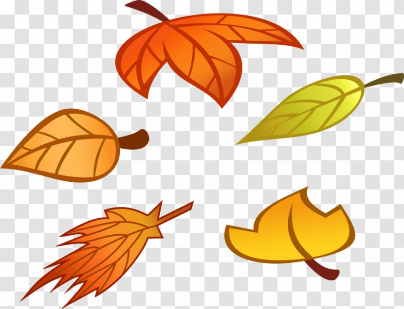 Autumn Leaf Color Clip Art - Orange - Fall Cartoon Transparent PNG