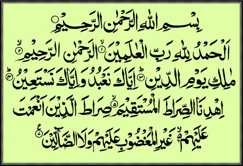 Quran Al-Fatiha Surah Islam Rakat Transparent PNG