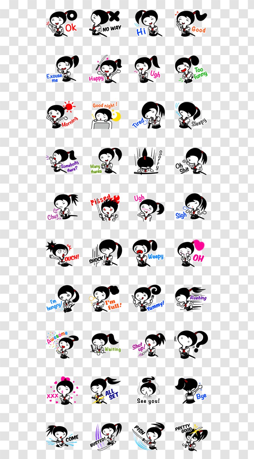 Sticker LINE クリエイターズスタンプ Tokyo Ghoul - Line Transparent PNG