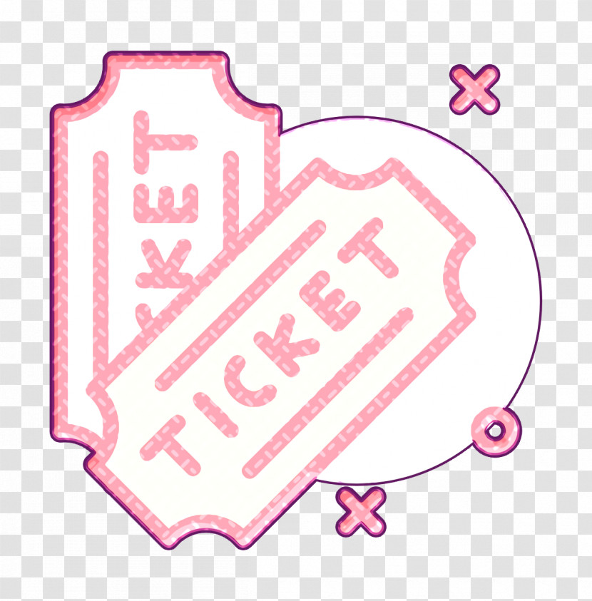 Carnival Icon Ticket Icon Access Icon Transparent PNG