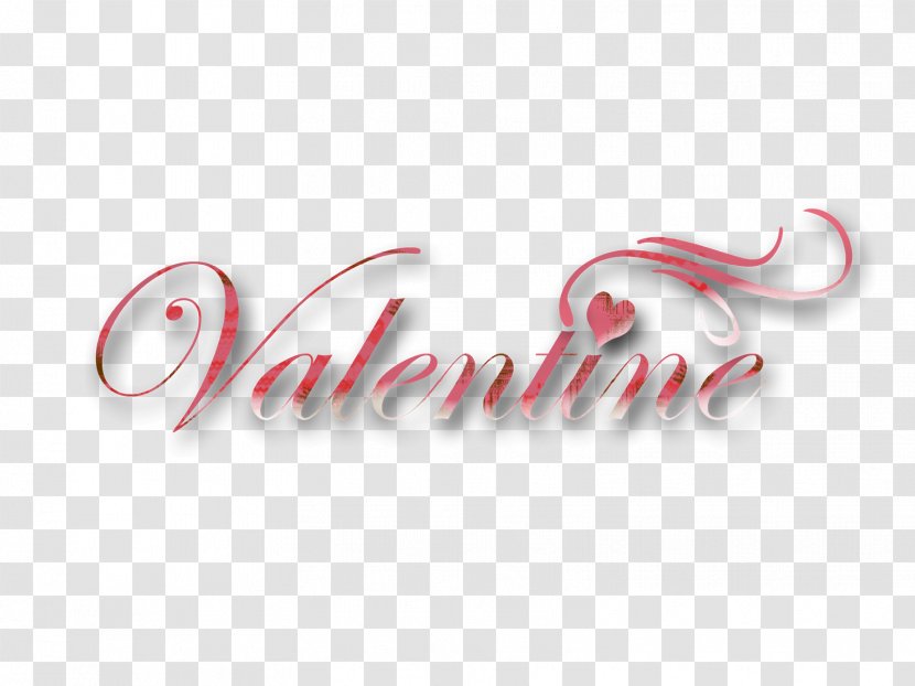 Logo Brand - Creative Valentine's Day Poster Transparent PNG