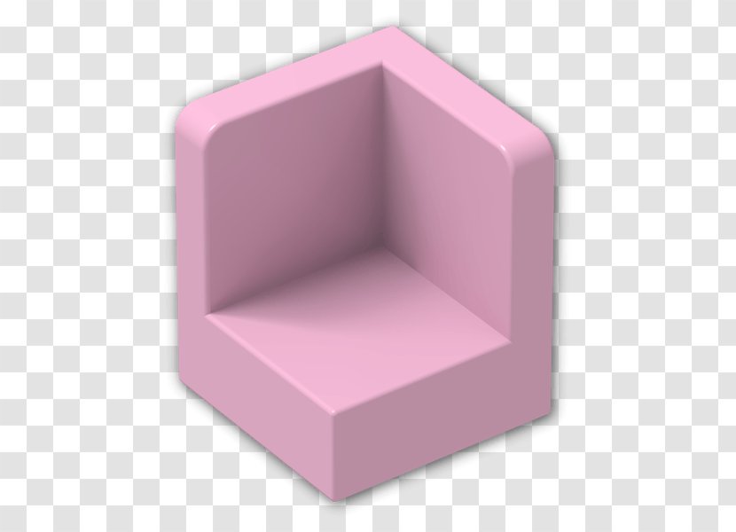 Pink M Rectangle - Magenta - Curved Corners Transparent PNG