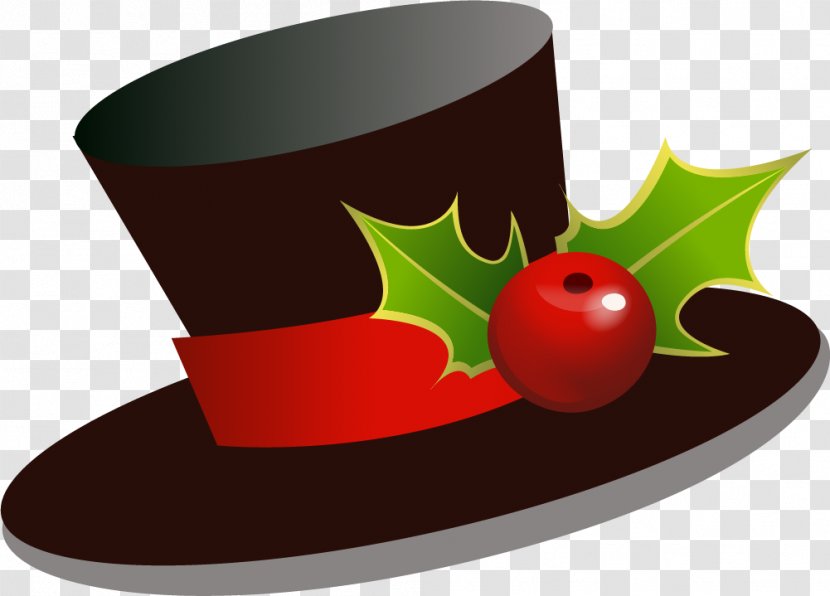 Christmas Handicraft Clip Art - Snowflake - Cartoon Black Hat Transparent PNG