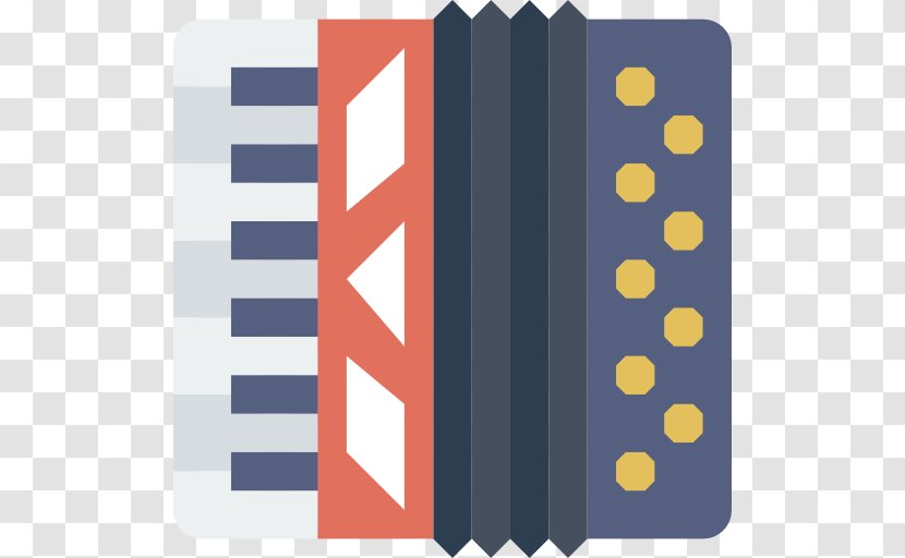 Accordion Musical Instrument Icon - Frame - Cartoon Transparent PNG