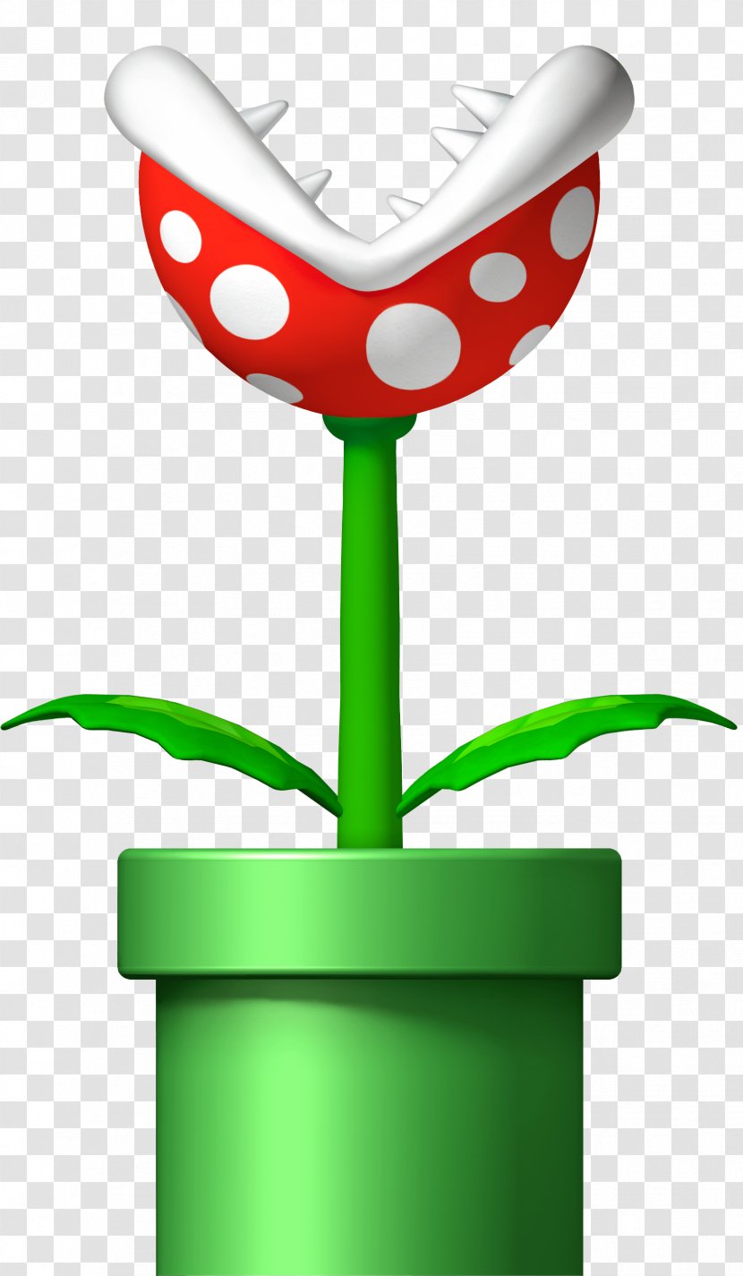 Super Mario Bros. 3 New Bros - Piranha Plant - Plants Transparent PNG