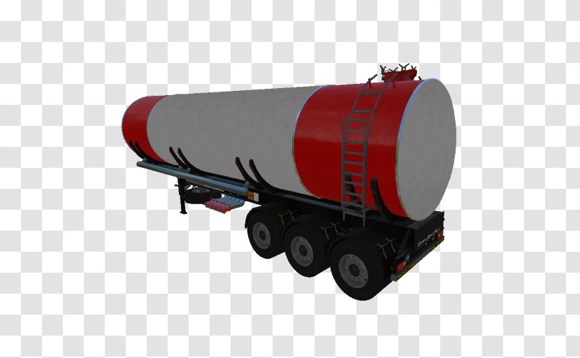 Farming Simulator 17 Road Train Tank Truck Trailer Thumbnail Transparent PNG