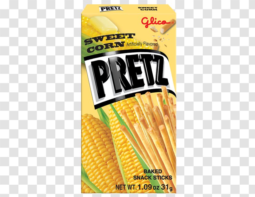Breadstick Larb Pocky Pretz Ezaki Glico Co., Ltd. - Food - Sweet Corn Transparent PNG