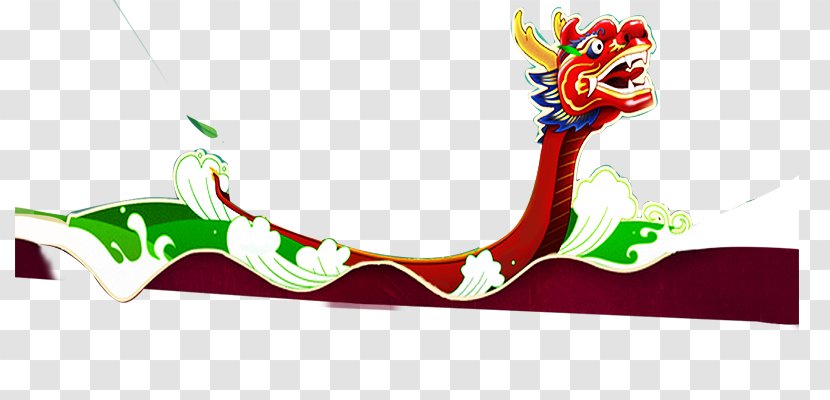 Zongzi Dragon Boat Festival Bateau-dragon Clip Art - Cartoon Transparent PNG