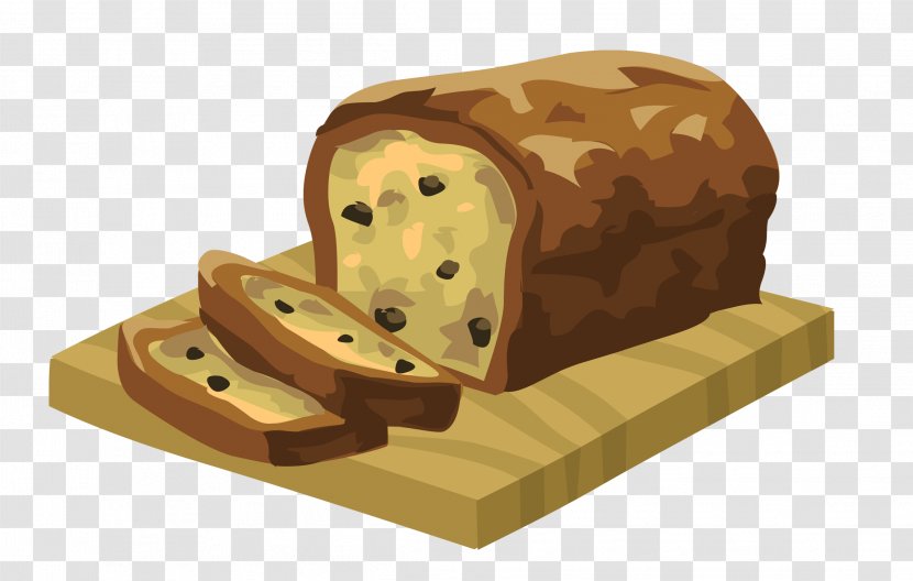 Raisin Bread Toast White Food - Loaf - Vector Transparent PNG