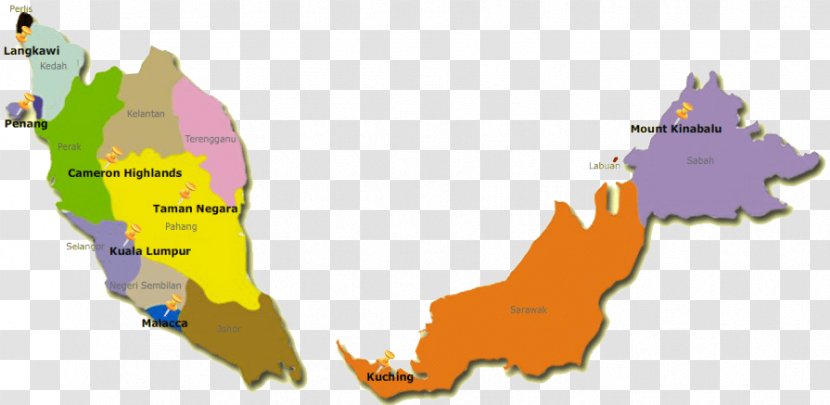 Malaysian General Election, 2018 Map Servay Hypermarket Pakatan Harapan Chief Ministers In Malaysia - Of Transparent PNG