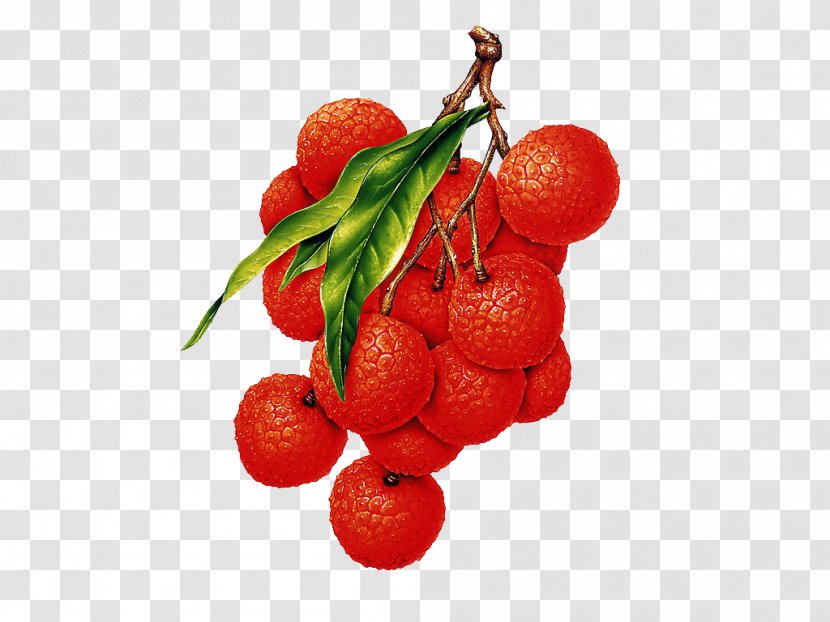 Lychee Fruit Desktop Wallpaper Vegetarian Cuisine Clip Art - Strawberries - 90 Transparent PNG