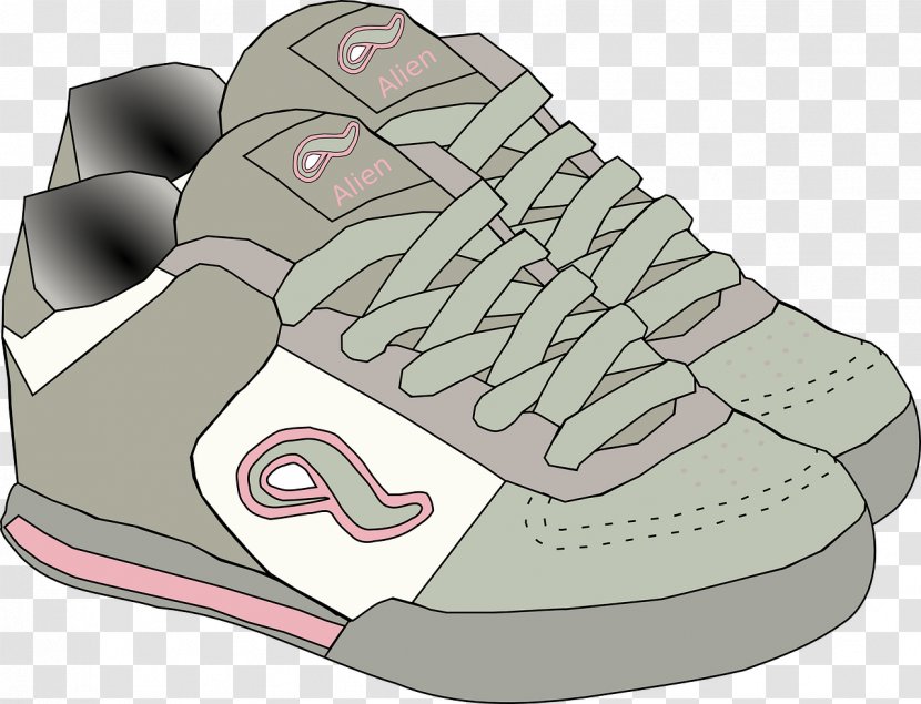 Sneakers Clip Art Vector Graphics Shoe Slipper - Sports Shoes - Chaussure Streamer Transparent PNG
