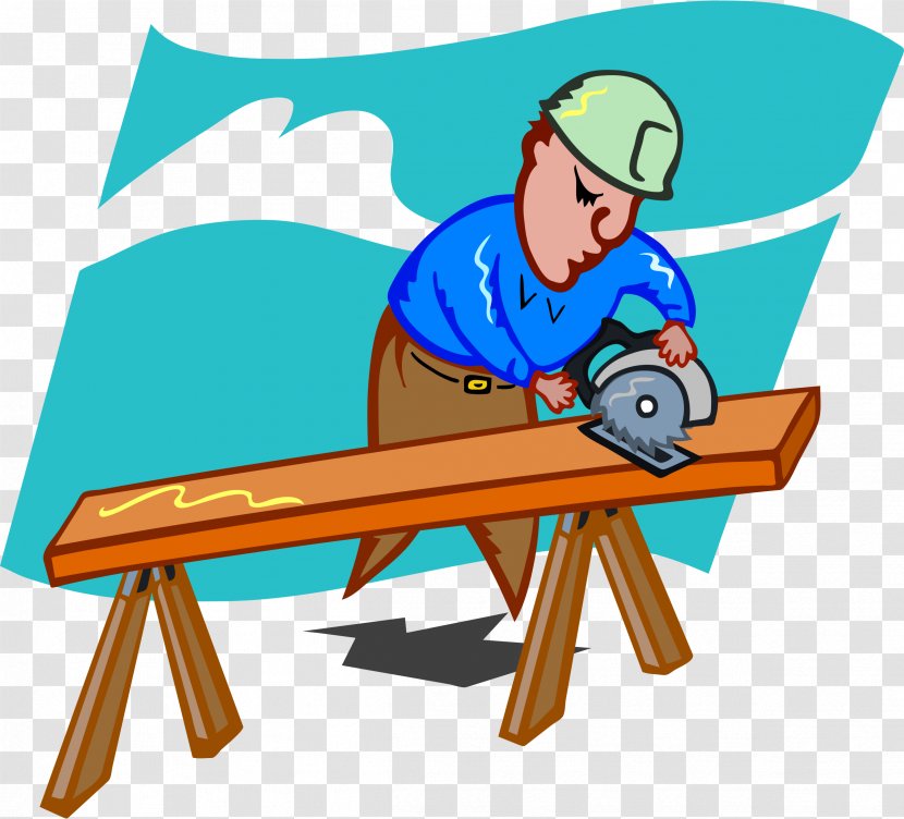 Carpenter Building Woodworking Clip Art - Furniture - Wood Carpentry Cliparts Transparent PNG