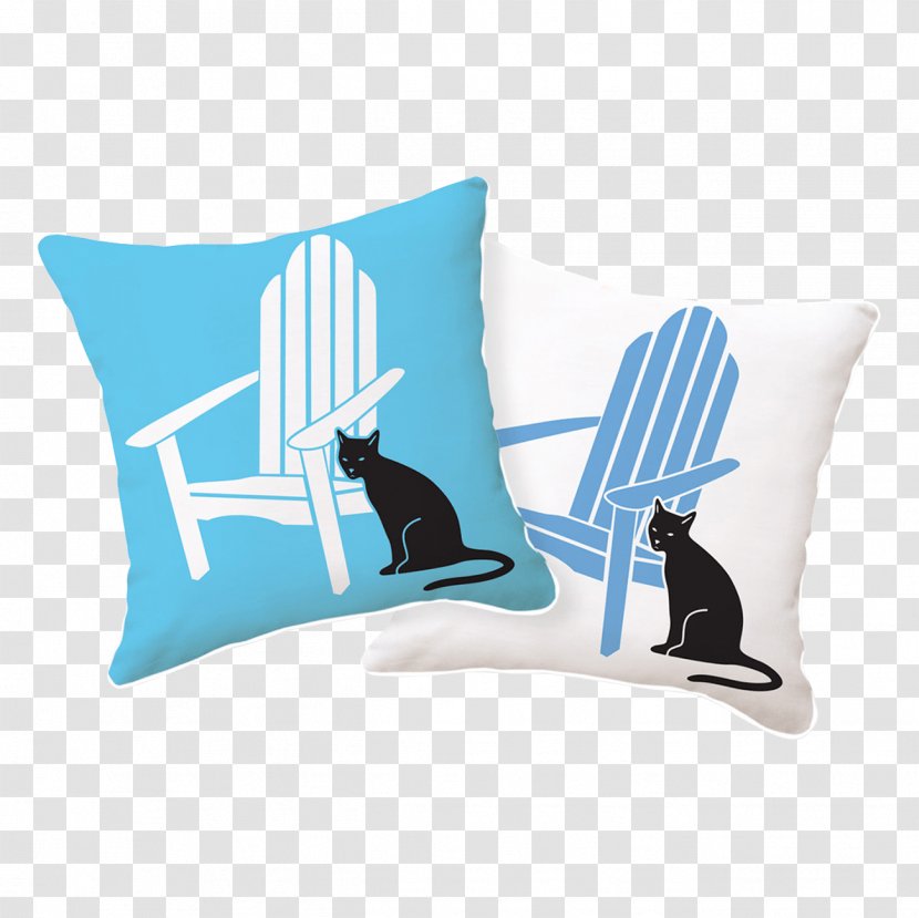 Cushion Throw Pillows Adirondack Chair Cat - Mountains - Pillow Transparent PNG