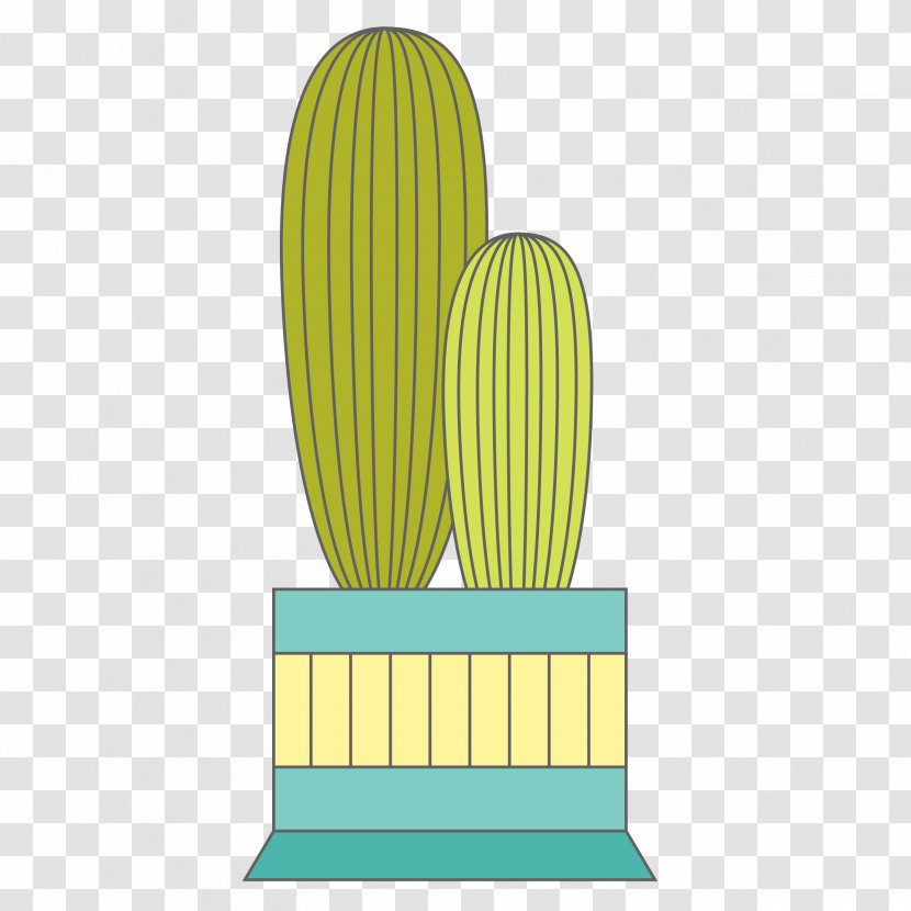 Cactaceae Plant Euclidean Vector - Cactus Transparent PNG