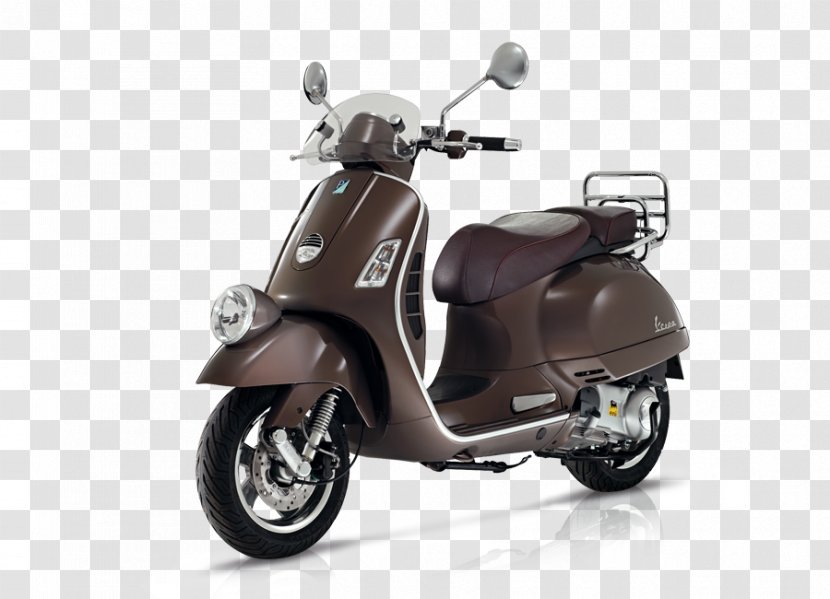 Piaggio Vespa GTS 300 Super Scooter Motorcycle - Gts Transparent PNG