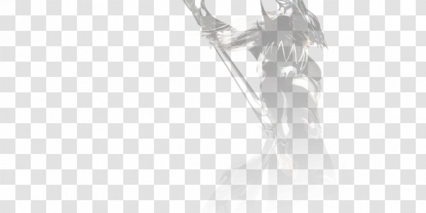 Dissidia 012 Final Fantasy Line Art Drawing - Silhouette - Design Transparent PNG