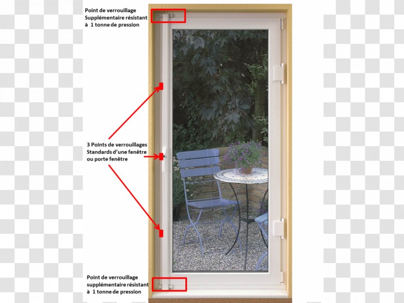 Window Insulated Glazing Door Lock Portfenetr Transparent PNG