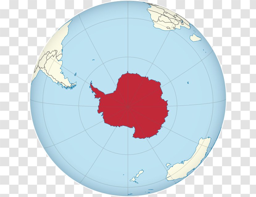 Antarctic Globe Earth South Pole World - Sphere Transparent PNG