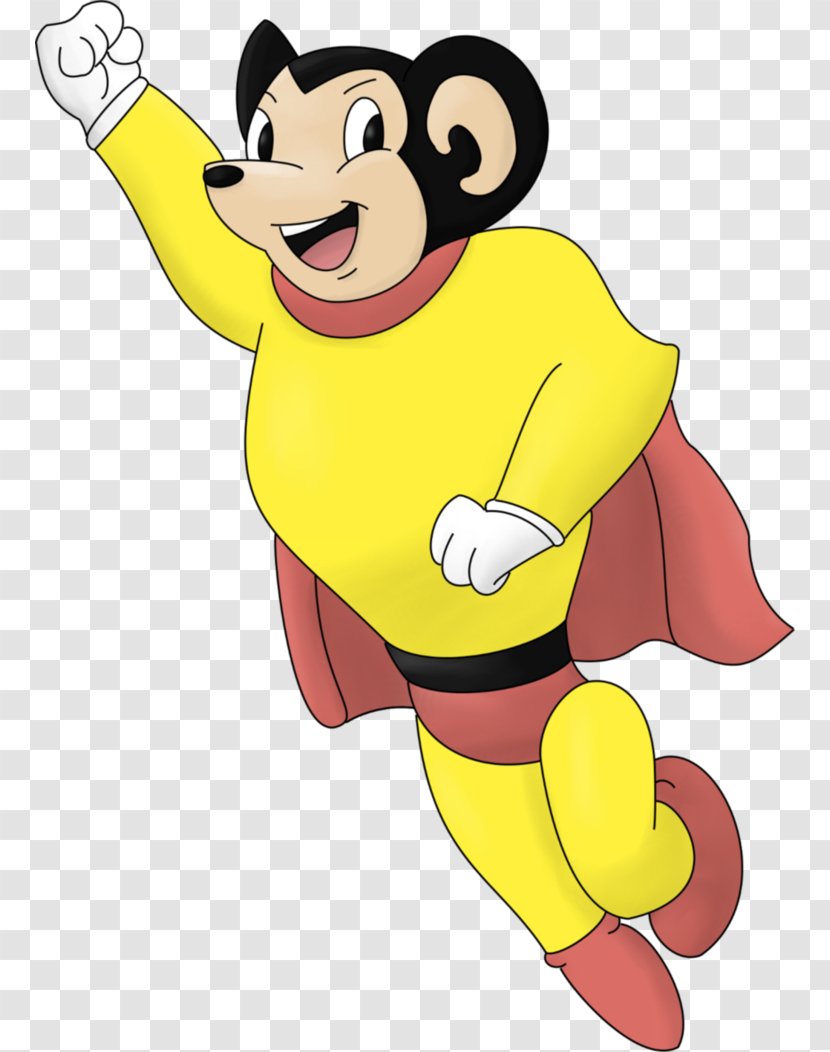 Mighty Mouse Drawing Clip Art - Finger - Ralph Bakshi Transparent PNG