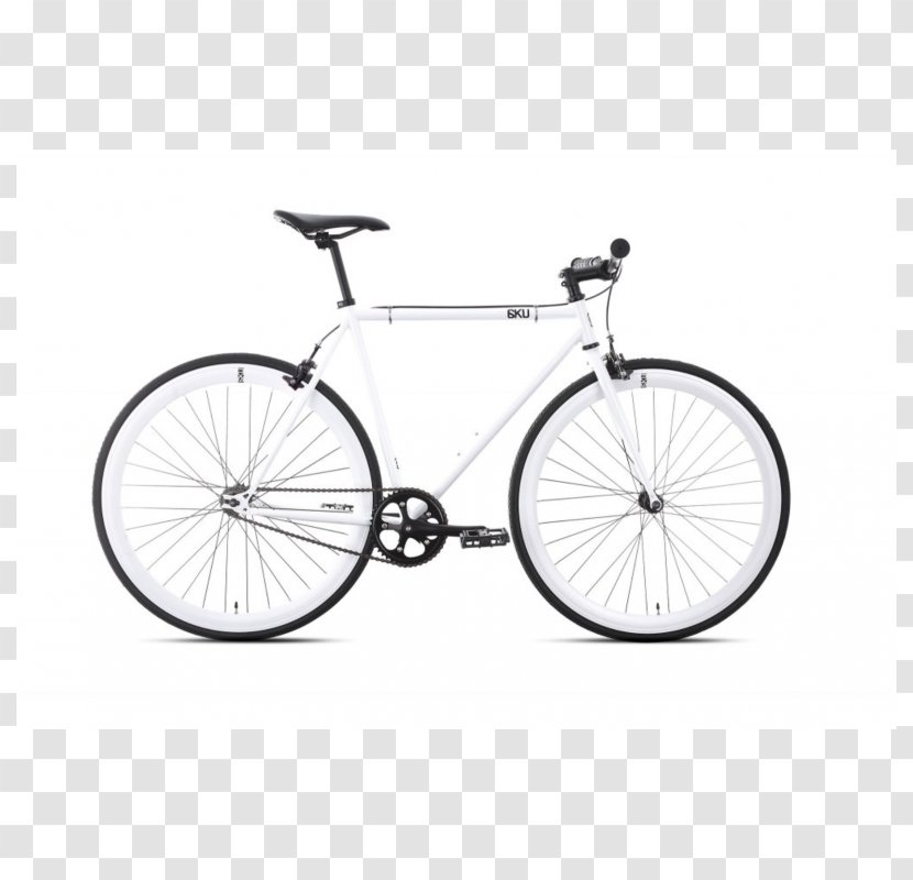 Fixed-gear Bicycle Single-speed 6KU Fixie City - Racing Transparent PNG