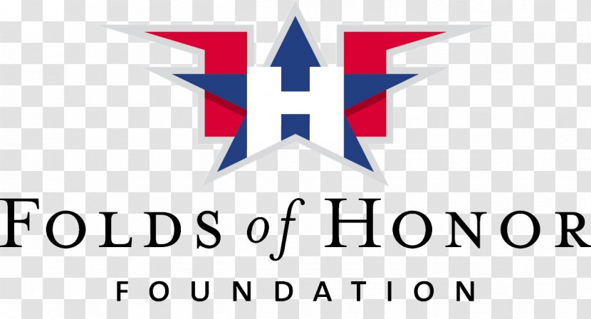 Folds Of Honor Foundation Organization Oklahoma Led Logo North Patriot Drive - Brand - For Transparent PNG