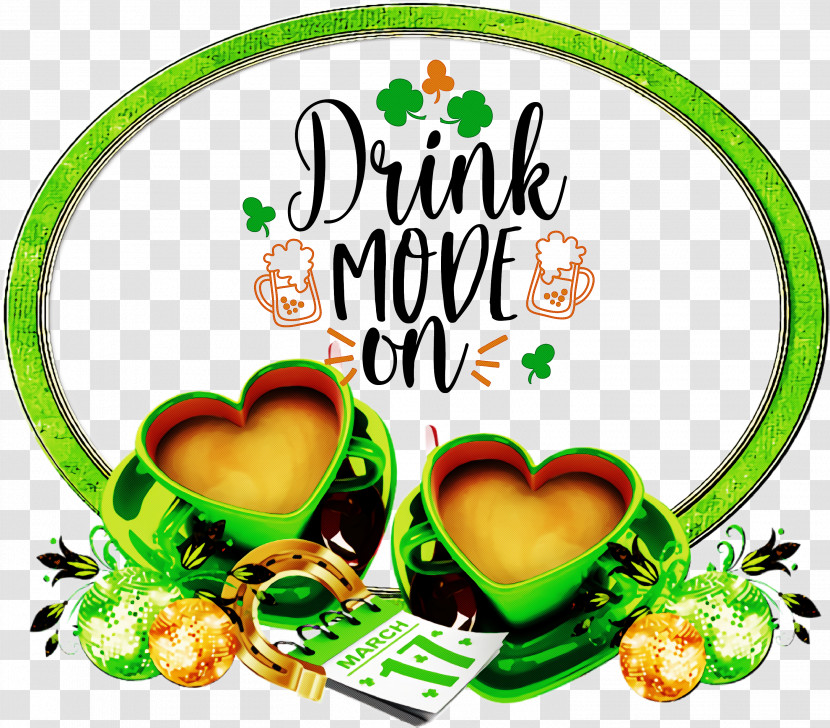 Drink Mode On St Patricks Day Saint Patrick Transparent PNG