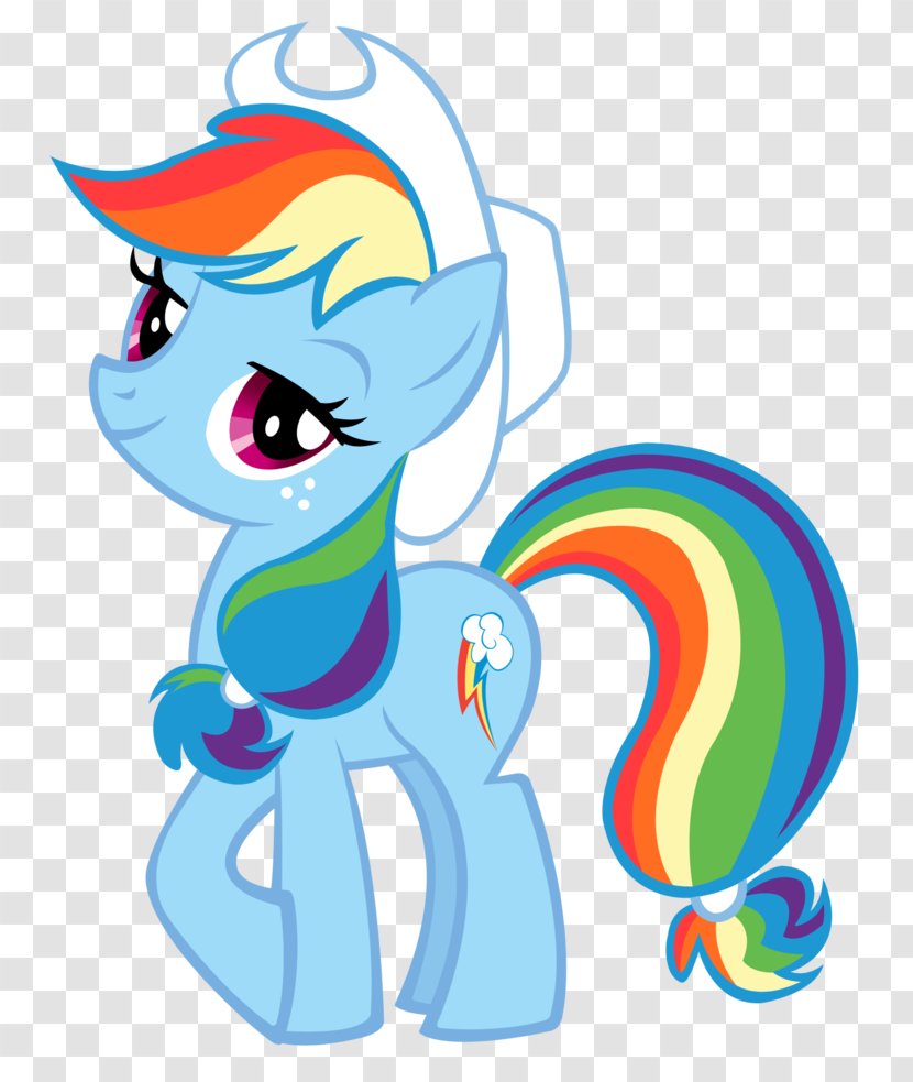 Applejack Rarity Pony Apple Bloom Rainbow Dash - Artwork - My Little Transparent PNG