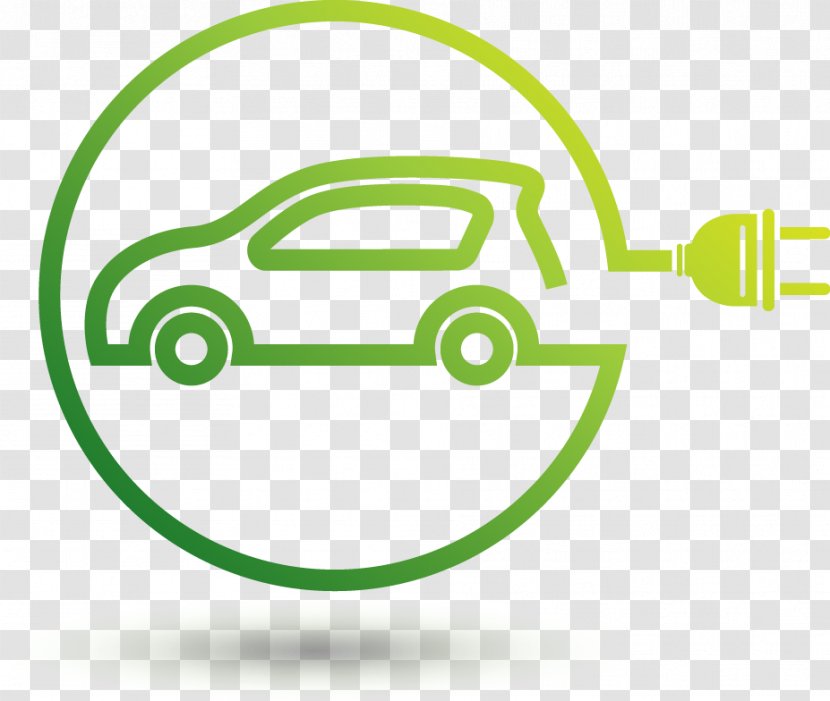 Hybrid Electric Vehicle Car Charging Station - Technology - Green Transparent PNG