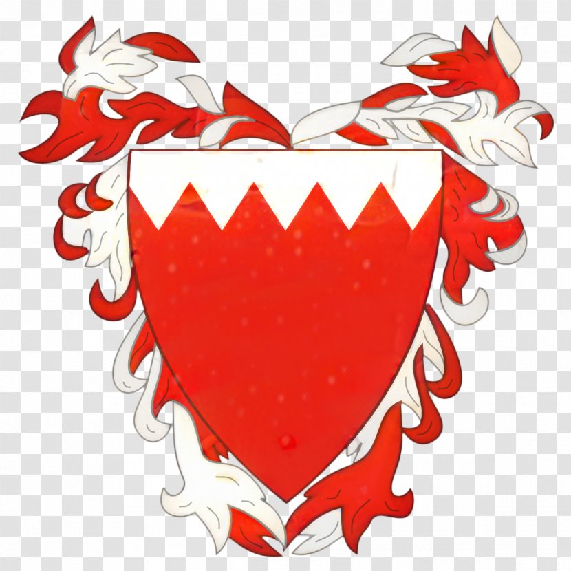 Heart Cartoon - Red - Sticker Transparent PNG