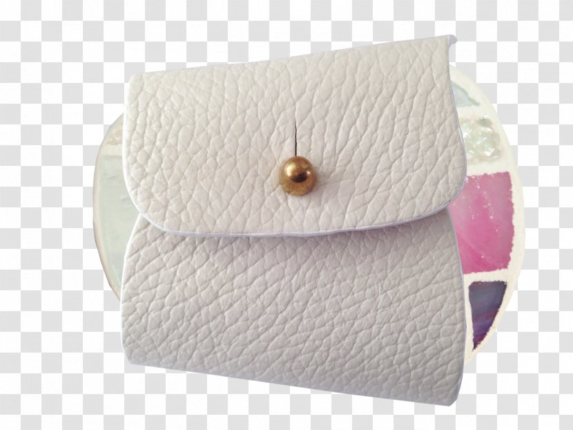 Handbag Coin Purse - White - Lether Transparent PNG