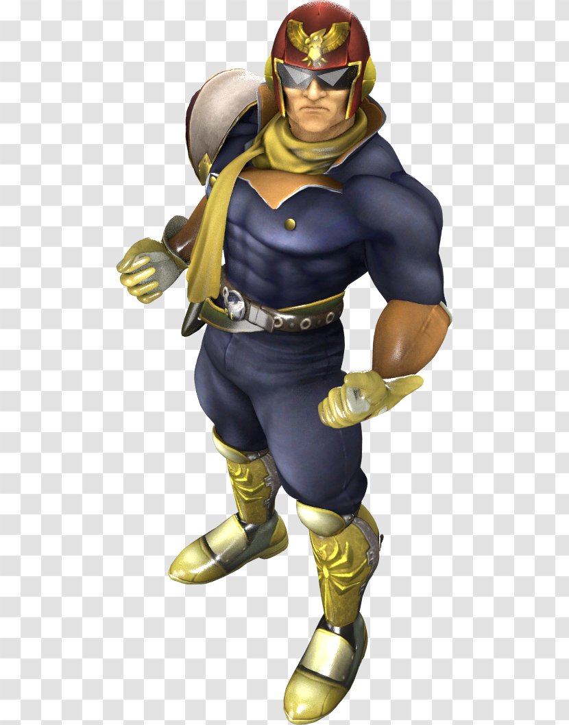 Super Smash Bros. Brawl Captain Falcon Melee Rendering - 3d Transparent PNG